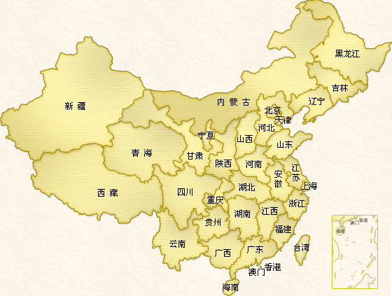 中国地图